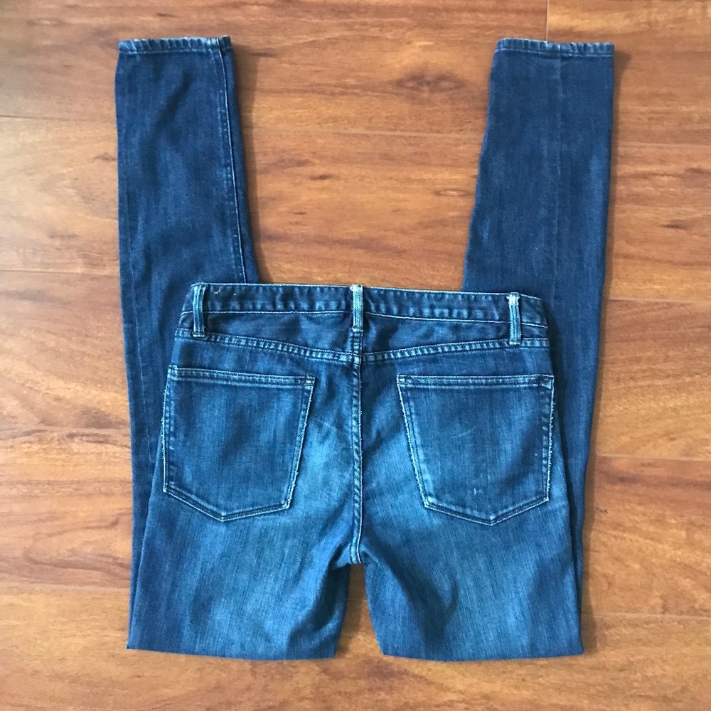 Madewell Dark Wash Denim Skinny Skinny Jeans 27x32 - Picture 5 of 7